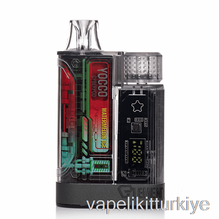 Elektronik Sigara Kalemi Vape Mate Yocco Cyberpod 12000 Tek Kullanımlık Karpuz Buz